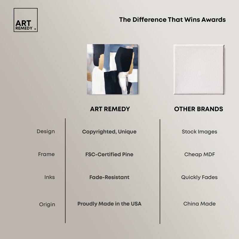 Assembled Color Pallete I Canvas by Art Remedy, Gallery Wrapped