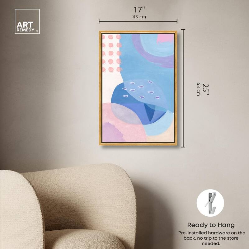 Doll Memories - Pretty Blue II Canvas by Art Remedy