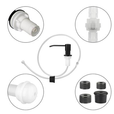 300ml Stainless Steel Kitchen Sink Soap Dispenser