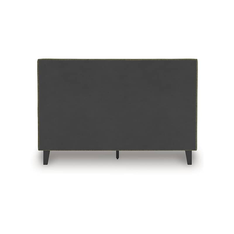 Signature Design by Ashley Zadilyn Sage Green Upholstered Bed with Roll Slats