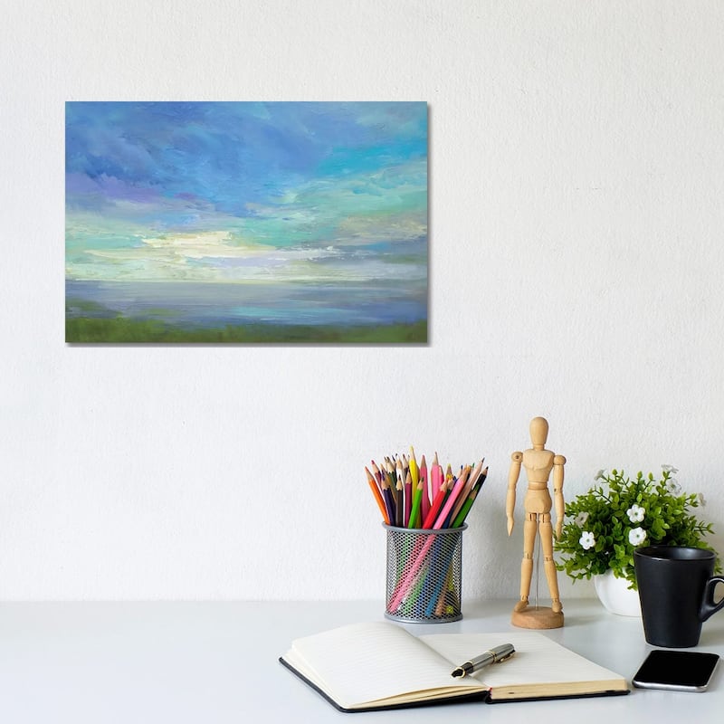 iCanvas "Siesta Key Sky Light" by Sheila Finch Canvas Print - 8x12x0.75