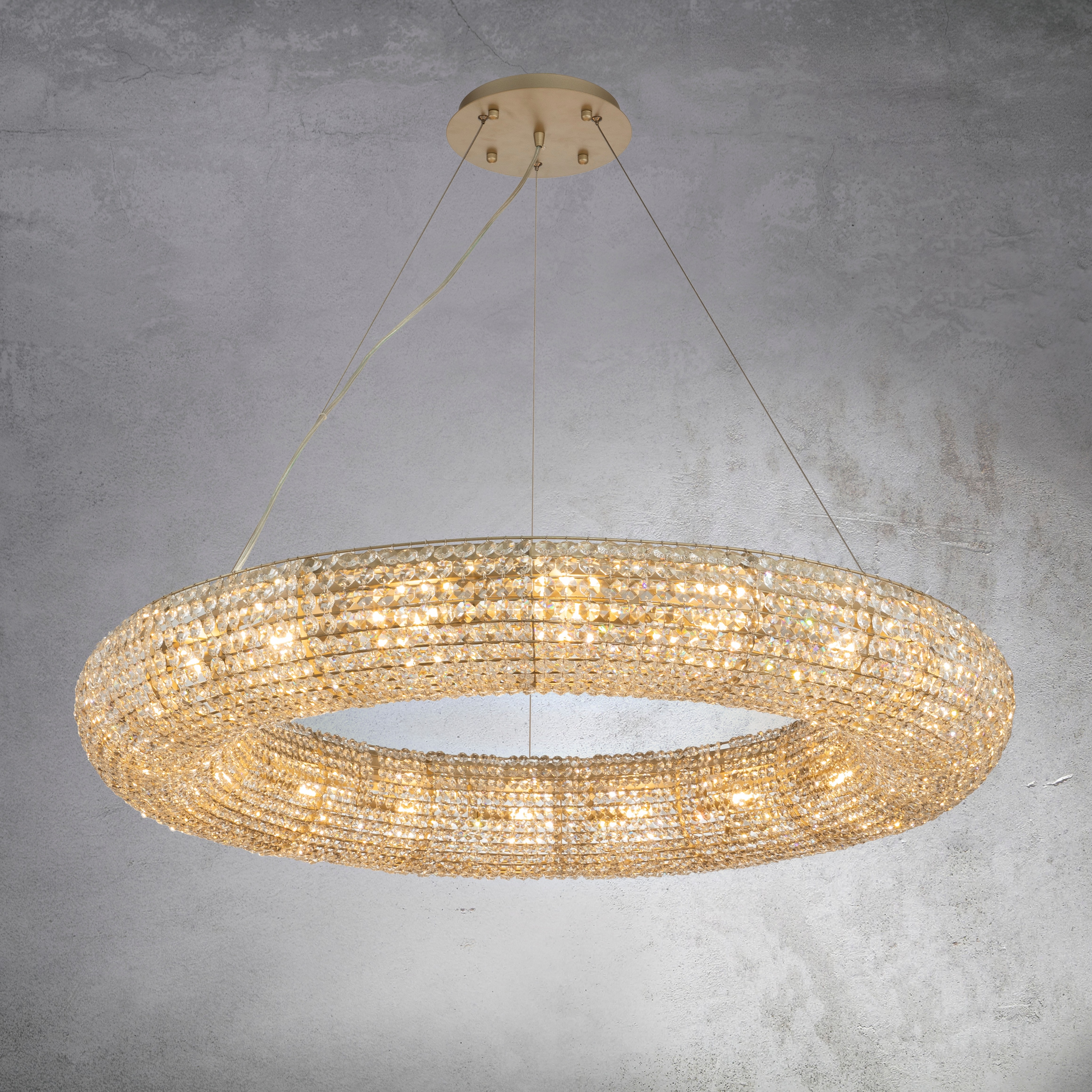 Gold halo ceiling light sales