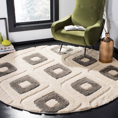 SAFAVIEH, Olympia Shag Villa 1.2-inch Thick Rug
