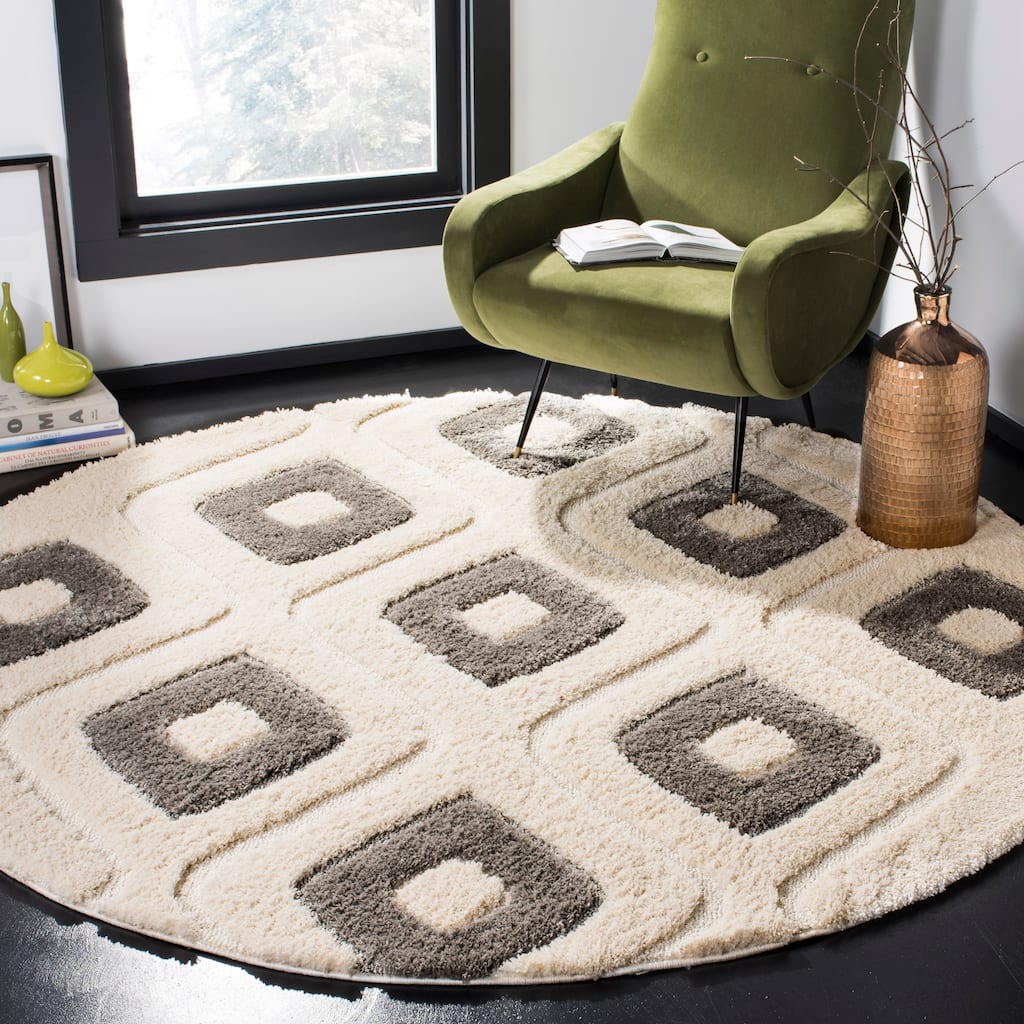 SAFAVIEH, Olympia Shag Villa 1.2-inch Thick Rug