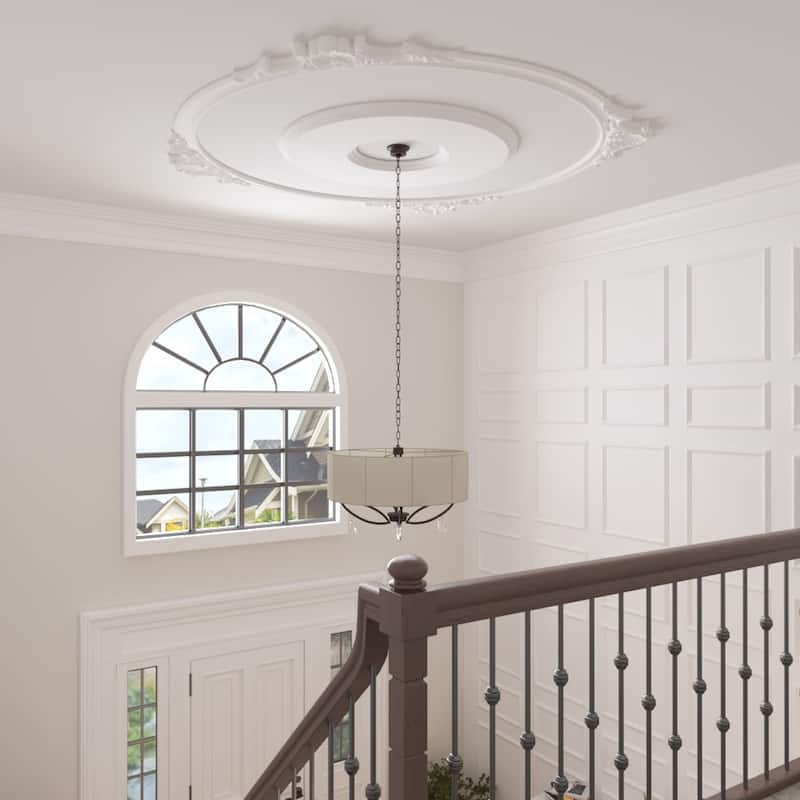 93 3/8"OD x 86 5/8"ID x 3 3/8"W x 1"P Shell Ceiling Ring