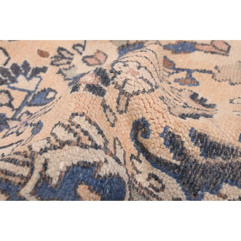 ECARPETGALLERY Hand-knotted Antalya Vintage Copper Wool Rug - 7'0 x 9'10