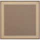 Pergola Flame Indoor/ Outdoor Area Rug - 7'6" Square - Light Brown/Beige