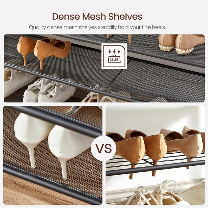 Shoe Organizer for Closet, Entryway