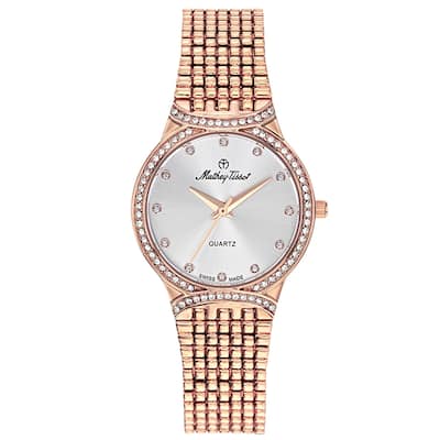 Mathey Tissot Women's Classic Silver Dial Watch - D2681PI - 6 (36)