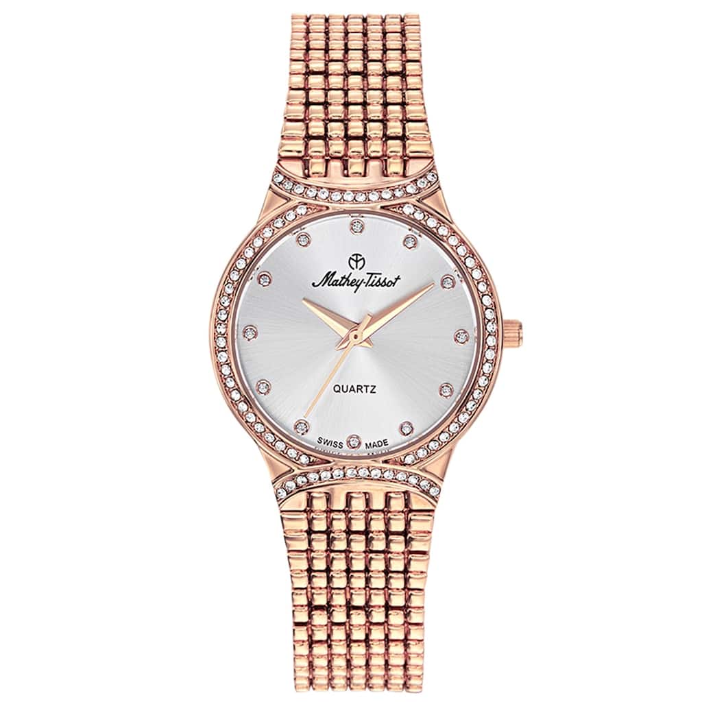 Mathey Tissot Women's Classic Silver Dial Watch - D2681PI - 6 (36)