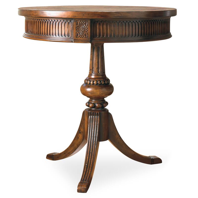 Round Pedestal Accent Table - 24"W x 24"L x 26"H