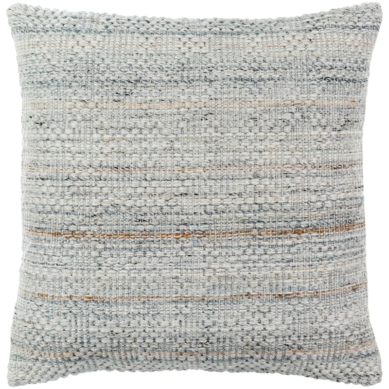 Zoyae Recycled PET Coastal Throw Pillow - 20"H x 20"W - Polyester