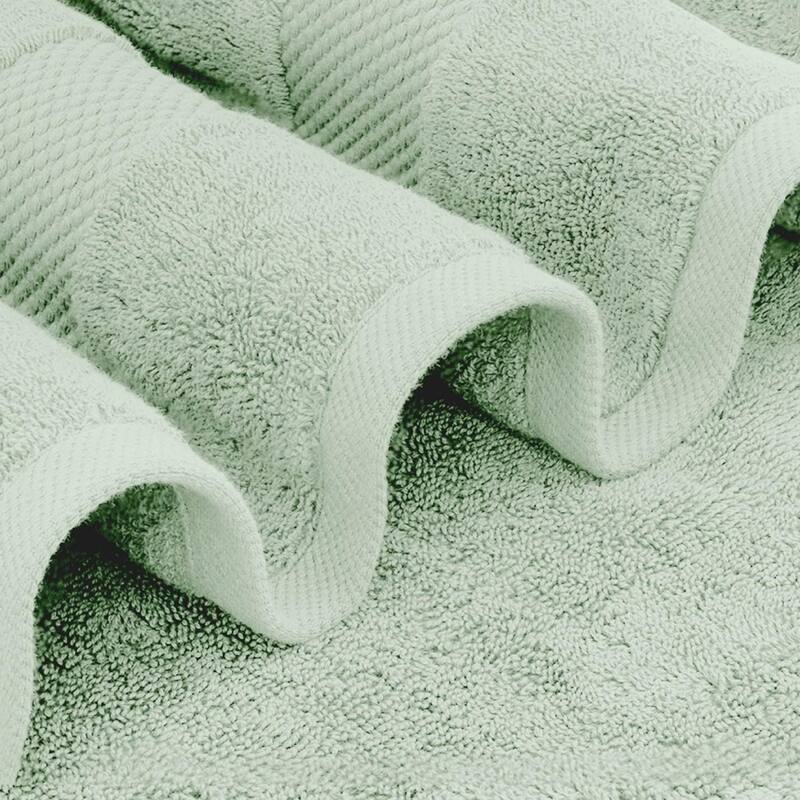 White Classic Luxury Cotton Bath Towel 27x54 - Set of 4