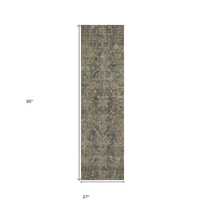 Paso Oriental Weather Resistant Timeless Grace Outdoor Rug