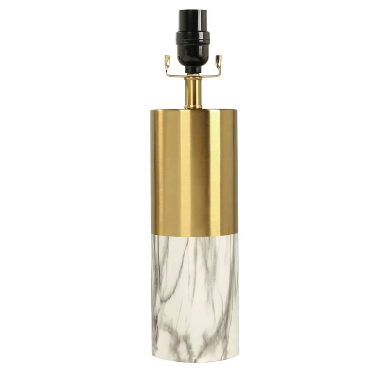 Lighting Marble Gold Table Lamps (Set of 2)