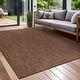 preview thumbnail 52 of 53, Aloha Washable Solid Indoor Outdoor Area Rug Patio Deck Living Room