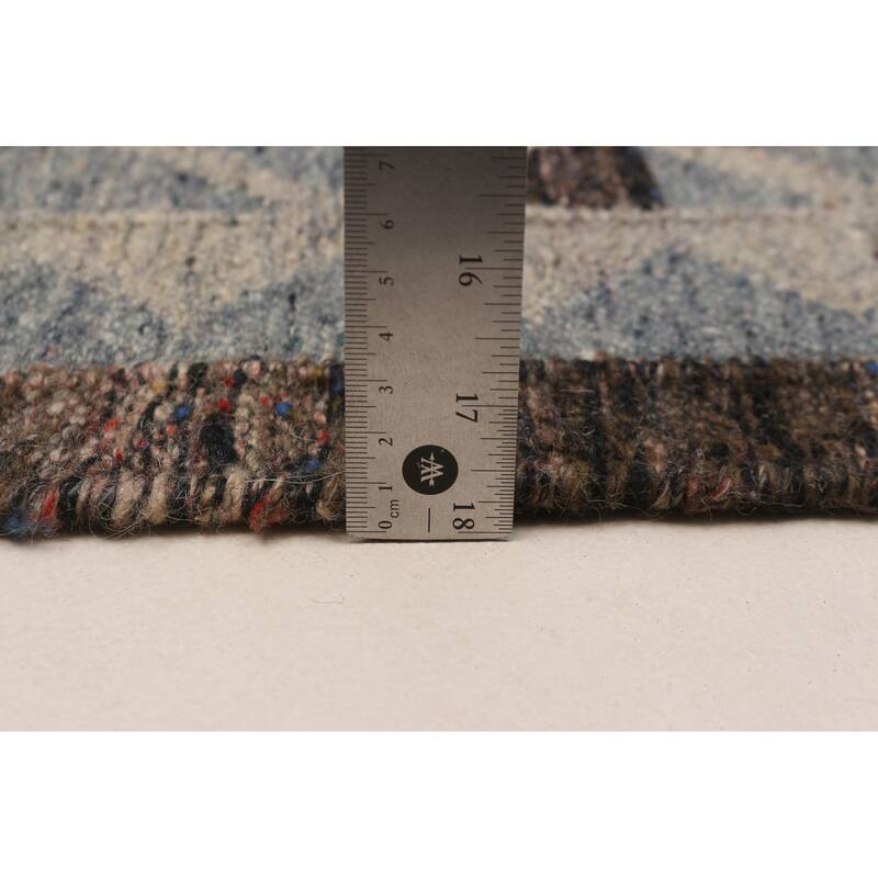 Ankara FW Denim Blue Kilim 5'3" x 7'7" - 5'3 x 7'7