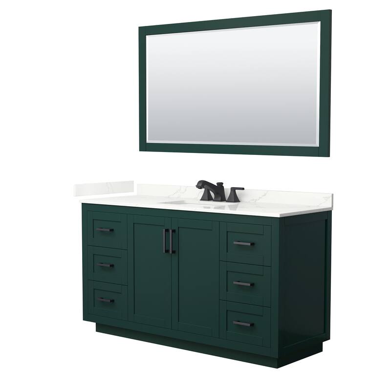 Wyndham Collection WCF292960S-QTZ-US3M58 Miranda 60" Free Standing