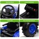preview thumbnail 4 of 32, 12V Battery Powered Electric Tractor and 35W Dual Motors for Kids Bluetooth Music/USB, Safety Belt, 3-Gear-Shift, 7-LED Lights
