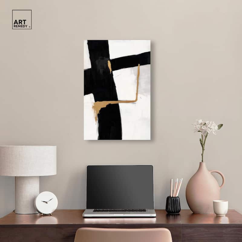 Dichotomy IV Canvas by Art Remedy, Gallery Wrapped