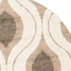 SAFAVIEH Florida Shag Bertille Geometric 1.2-inch Thick Rug