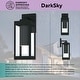 preview thumbnail 6 of 7, Westover 1-Light Earth Black Dark Sky Outdoor Wall Lantern