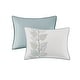 preview thumbnail 19 of 22, Madison Park Caelie 6 Piece Embroidered Quilt Set with Throw Pillows