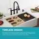 preview thumbnail 51 of 66, Kraus Allyn Traditional 3-Function Bridge Pulldown Kitchen Faucet