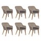 vidaXL 7 Piece Outdoor Dining Set with Cushions Poly Rattan - Thumbnail 3