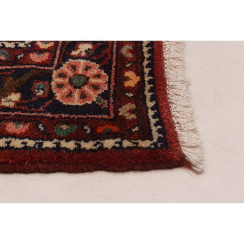 ECARPETGALLERY Hand-knotted Anadol Red Wool Rug - 3'6 x 12'10