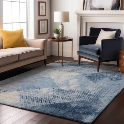 Premium Washable Super Soft Vintage Geo Mayfield Rug