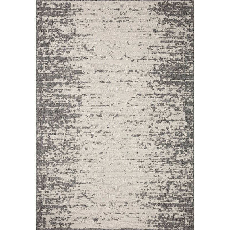 Alexander Home Renee Abstract Modern Indoor / Outdoor Rug