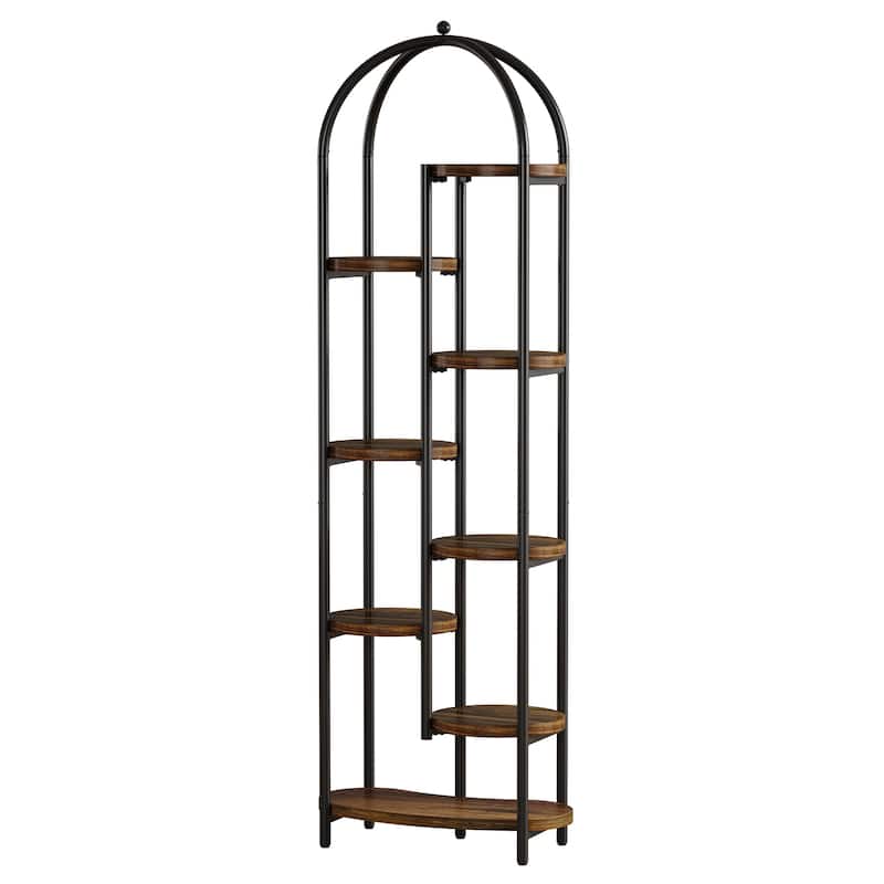 71 Inch Tall Plant Stands Indoor With 8-Tier Display Shelf