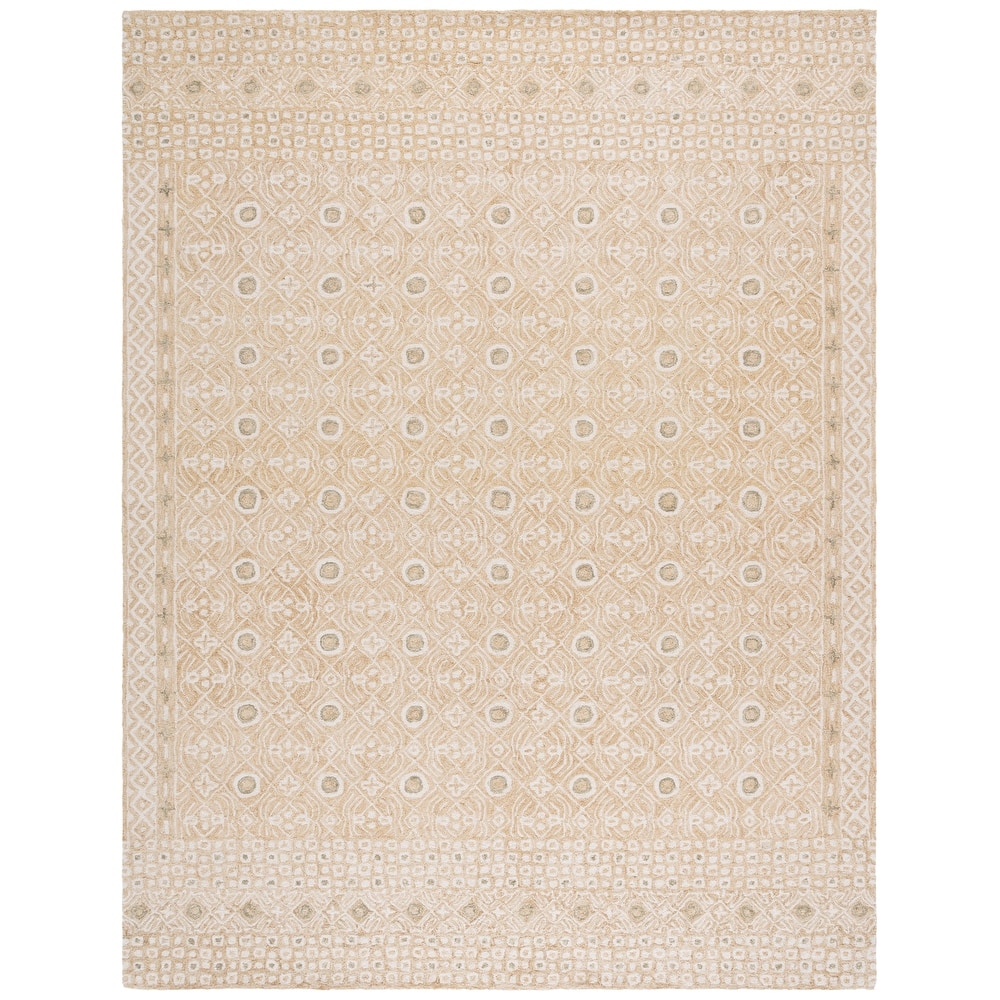 SAFAVIEH Handmade Micro-Loop Reglind Wool Rug