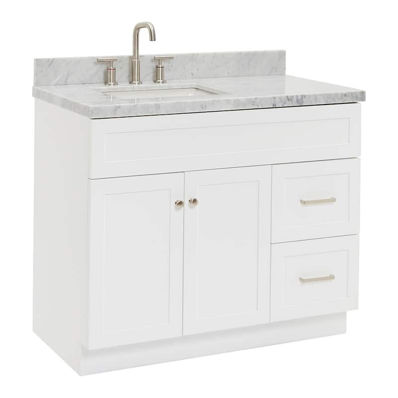 Ariel F043SLCWRVO Hamlet 43" Free Standing Single Basin Vanity Set