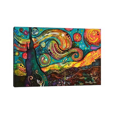 iCanvas "Starry Night" by Dean Russo Canvas Print