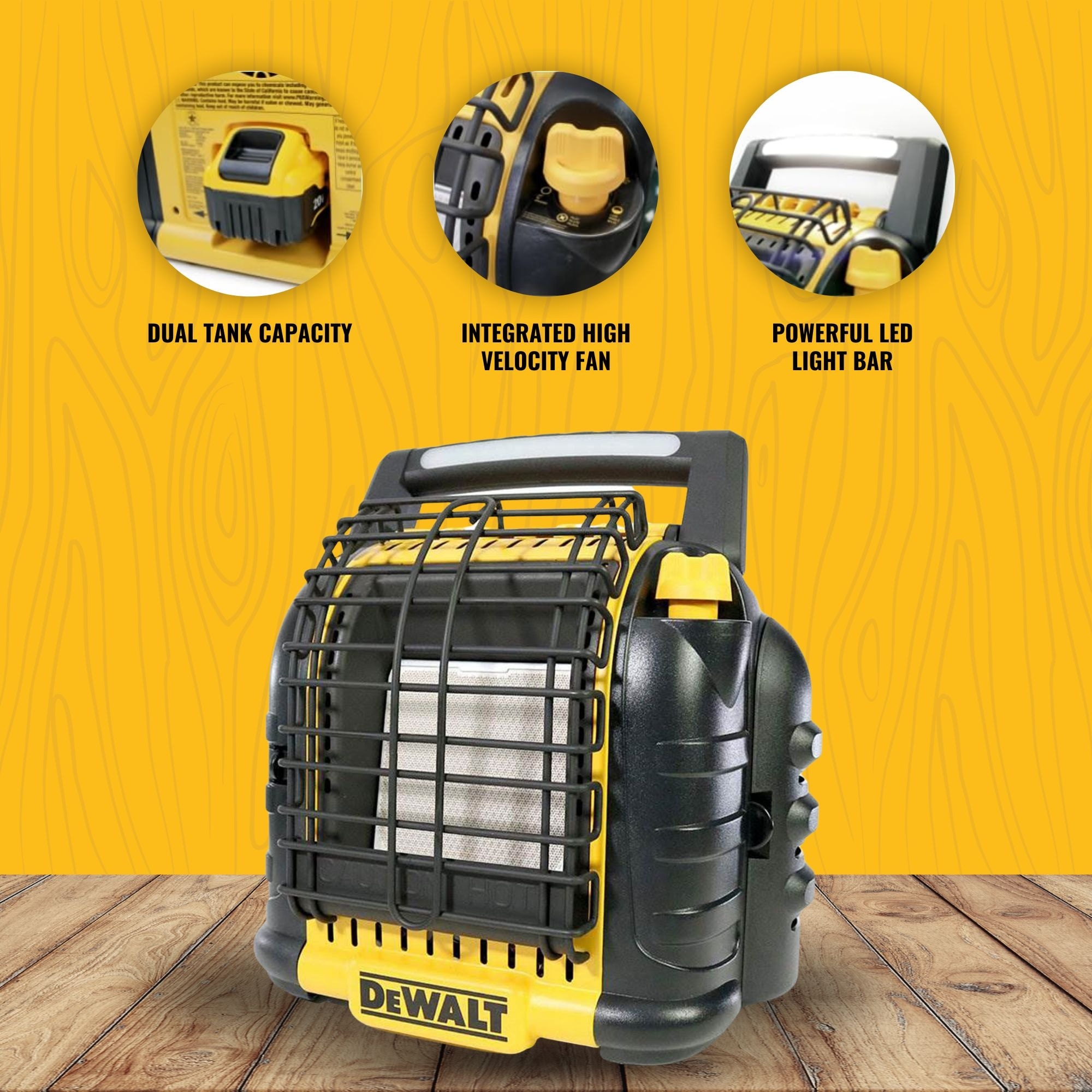 Dewalt Farm And Fleet Propane Heater Radiant Heater DEWALT 45,000