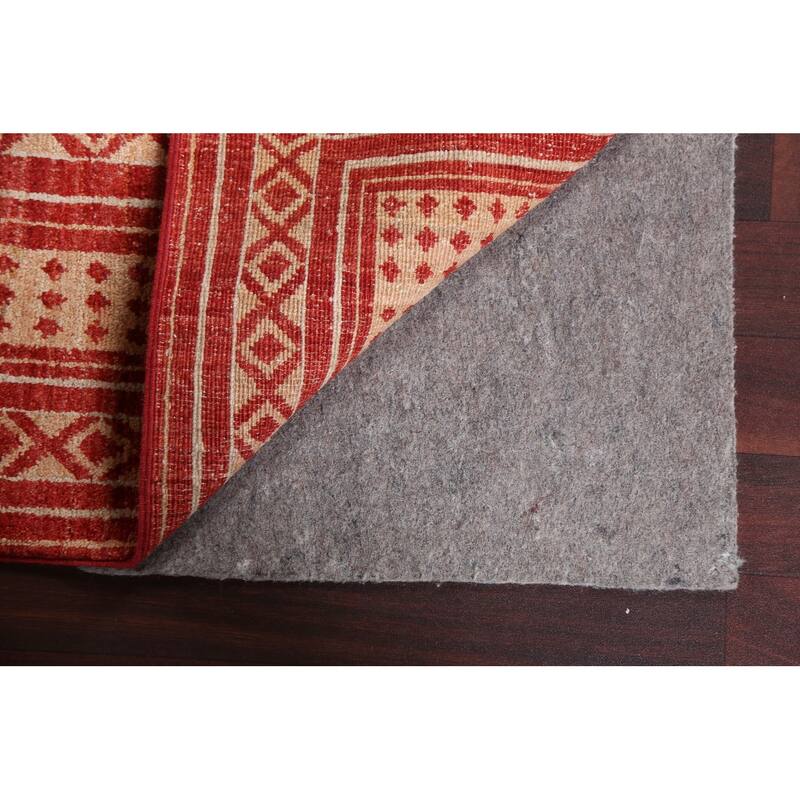Tribal Gabbeh Kashkoli Oriental Wool Area Rug Handmade Office Carpet - 5'7" x 7'8"
