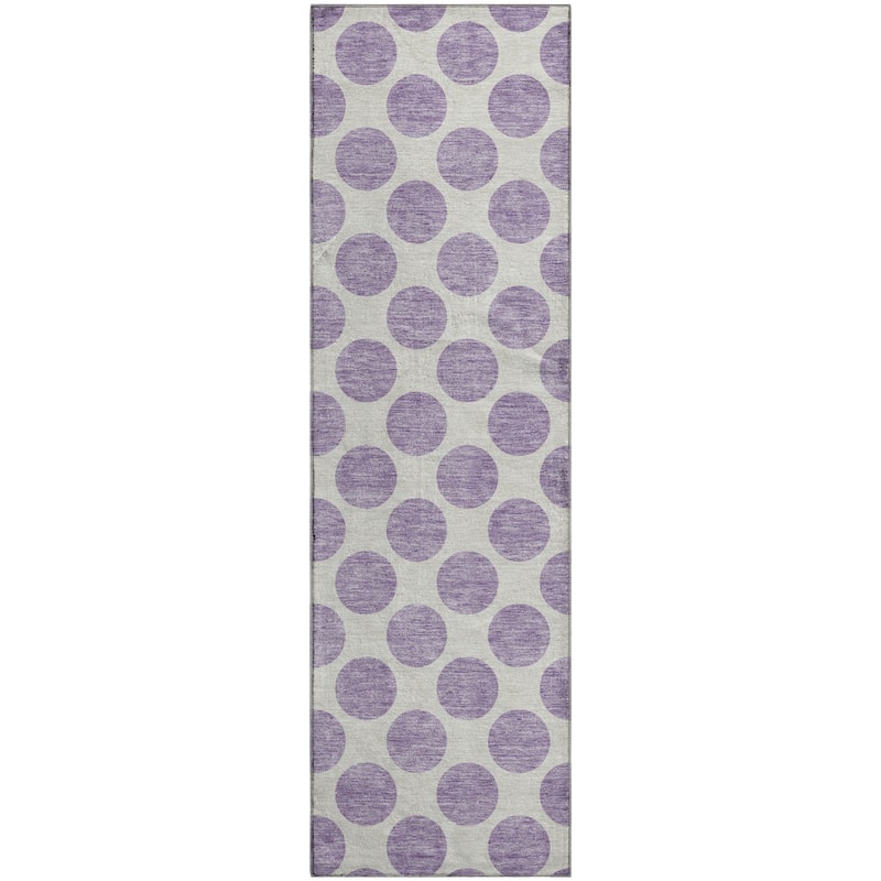 Premium Washable Super Soft Geo Dots Mayfield Rug