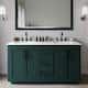 Option Green / Giotto Quartz Top / Matte Black Hardware