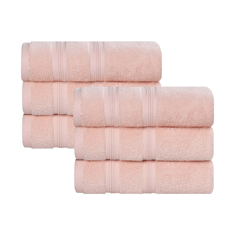 Superior Smart Dry Zero Twist Cotton Hand Towels, Set of 6