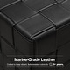 preview thumbnail 5 of 8, PURPLE LEAF GLFSF Black sofa with white seat Outdoor Couch for Yard Porch Deck Patio Conversation Sets