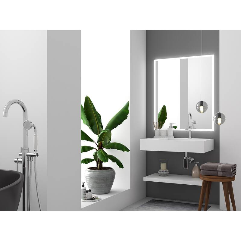 Juniper Stone Solid Surface Wall-mounted Vessel Sink