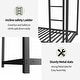 preview thumbnail 15 of 23, Heavy Duty Metal Twin over Twin Bunk Bed with Noise Reduction and Safety Guardrail, Convertible to 2 Beds, 12" Under-Bed Storage
