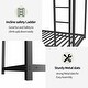 preview thumbnail 12 of 10, Metal Twin Over Full Bunk Bed Sturdy Construction, Noise Reduction & Safety Guardrail
