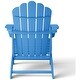 preview thumbnail 109 of 156, Aderson Outdoor Poly Adirondack Chair With Ottoman And Side Table 12-Piece Set