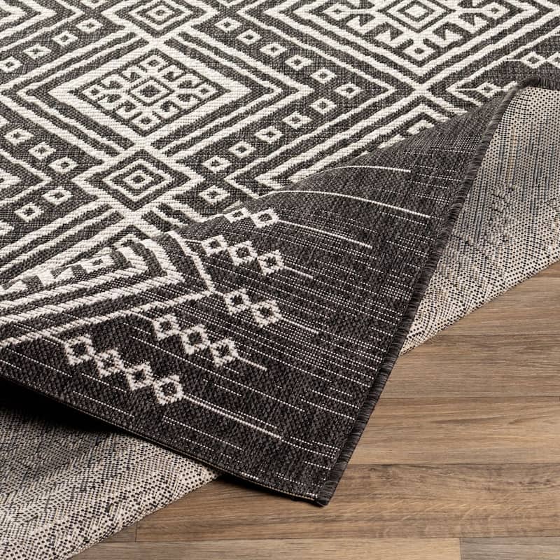Livabliss Eagean Global Indoor/Outdoor Area Rug