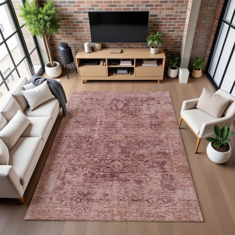 Premium Washable Super Soft Vintage Traditional Mayfield Rug
