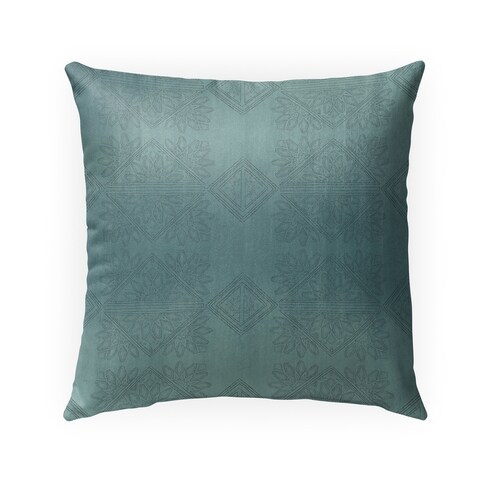 GILDA TEAL Indoor-Outdoor Pillow By Kavka Designs