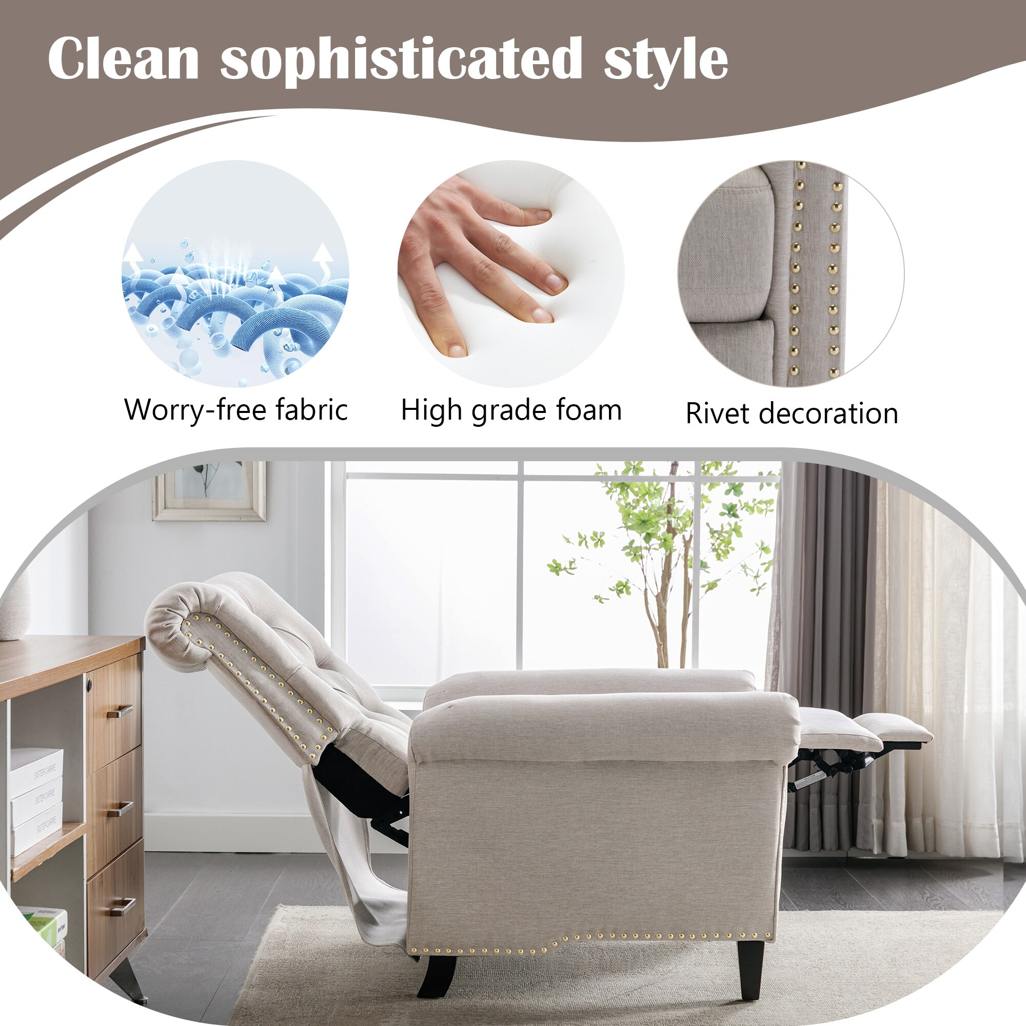 Recliner hot sale foot pads